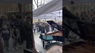 Liszt on a Street Piano in Barcelona [upl. by Dinah427]