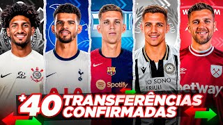 T MAGNO é do TIMÃO SOLANKE por 75 M SANCHEZ é da UDINESE l 40 Transferências Confirmadas 2425 [upl. by Atinid]