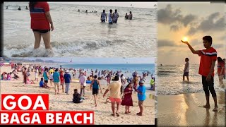 My Goa Vlog  Baga Beach Road  Situation Update  Goa Vlog  Nightlife [upl. by Aztinay518]