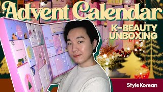 26 KBeauty ADVENT CALENDAR  StyleKorean oily skin 🇰🇷 [upl. by Nonnaer]