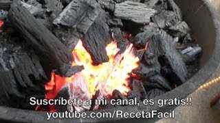 COMO PRENDER CARBON  RECETA FACIL [upl. by Nesbitt]