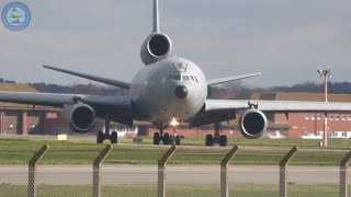 KC10s at RAF Mildenhall [upl. by Norrag]