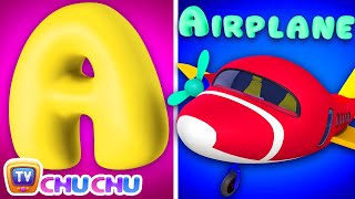 ABC Vehicles Phonics Song 4  ChuChu TV Transportation Song for Kids  Learn Vehicles and Phonics [upl. by Siduhey765]