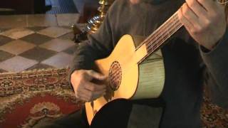 Stephen Gordon on strumming techniques for Baroque Guitar [upl. by Niveg]