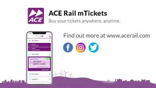 How to use the ACE Rail mTickets app [upl. by Ocnarfnaig155]