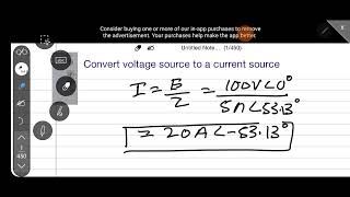 convert a voltage source to a current source  electrical engineering short trickcircuit analysis [upl. by Brogle19]