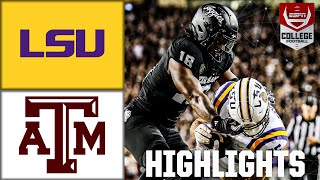 LSU Tigers vs Texas AampM Aggies  Full Game Highlights  ESPN College Football [upl. by Aryas]