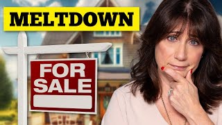 Housing Market MELTDOWN Rising Rates Record Low Sales [upl. by Krissie]