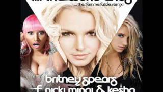 Britney Spears  Till The World Ends ft Nicki Minaj amp Kesha Remix  Femme Fatale Remix [upl. by Ahsekar111]