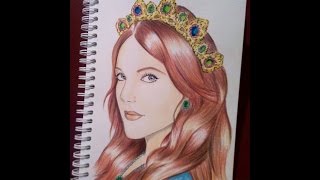 Hurrem Speed Drawing [upl. by Ecnahs]