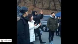 FANCAM SNSD Sunny GoT7 Jackson god  Filming [upl. by Dulla327]