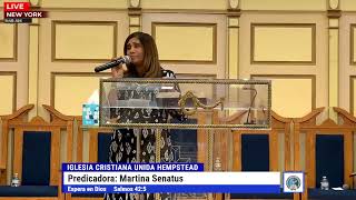 Predicadora Martina Senatus Tema Espera en Dios Salmos 425 [upl. by Locin]