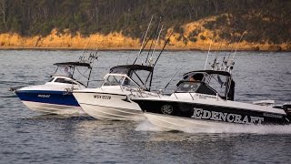 6M Shootout Bass Strait vs Cootacraft vs Edencraft [upl. by Lory565]