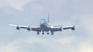 WATCH The Most Impressive Air Force One Landing Youll Ever See [upl. by Anawahs]