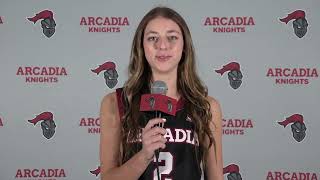 202223 Arcadia University Womens Basketball Video Roster [upl. by Trahern188]