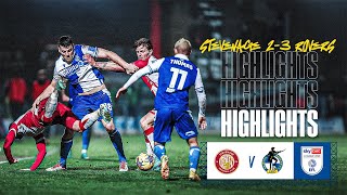 Match Highlights  Stevenage 23 Rovers [upl. by Dickens]