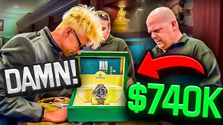 MOST EXPENSIVE WATCHES on Pawn Stars [upl. by Naghem]