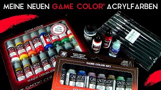 Meine neuen Game Color ® Acryl Colors amp Game Color Washes  Acrylfarben  Vallejo [upl. by Sedecram]