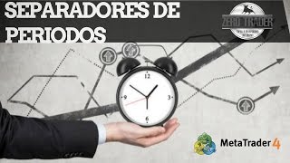 Separadores de Periodo en Meta Trader 4 [upl. by Howes259]