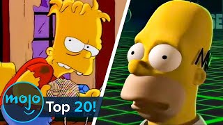 Top 20 Best Simpsons Treehouse of Horror Stories [upl. by Amelia]