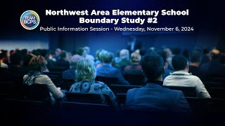 BCPS Northwest Area Elementary School Boundary Study 2  Public Information Session [upl. by Nicolella373]