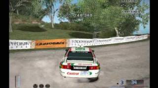 GT4 Toyota Celica GTFour Rally Car ST205  Tahiti Maze [upl. by Esinrahc]