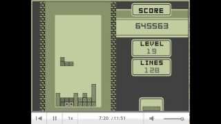 Tetris Friends  Tetris 1989  Lv 19 start [upl. by Ribal41]