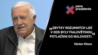 „Koruna je jednou z konstant naší země Vláda už dva roky nevládne“ – Václav Klaus [upl. by Whale]