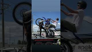 WR450 smooth wheelie  good job  Motorcycle festival  WHEELIE MACHINES AUSTRALIA [upl. by Cherin]