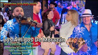 Mi Carrito Mix Los Amigos De Morazán en Vivo desde Aguila Restaurant Houston Texas Ricuraaa [upl. by Aivatan]