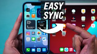 How to Sync iPhone and iPad [upl. by Feerahs]