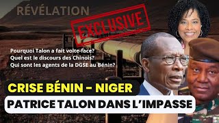 BéninNiger Patrice Talon dans limpasse  Les révélations exclusives de Nathalie Yamb [upl. by Tterb]