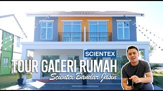 Tour Galeri Rumah  Scientex Bandar Jasin [upl. by Eissak]