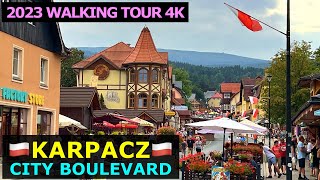 Karpacz Poland 2024 Karkonosze  Would You Enjoy 4K Summer Walking Tour With Me [upl. by Annavahs]