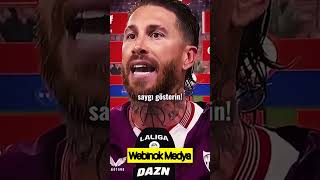 Sergio Ramosun Röportaj Atarı Webinok Medya sergioramos futbol webinokmedya [upl. by Ingles]