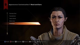 Dragon Age Inquisition  Female Qunari Character Sliders  No Mods [upl. by Gifford533]