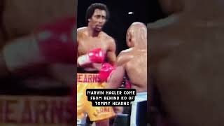 MARVIN HAGLER COME FROM BEHIND KO OF TOMMY HEARNS toprank [upl. by Dotti923]