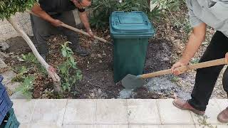 Transforming a Trash Can into a Compost Bin  DIY Repair and Restoration [upl. by Scharff305]