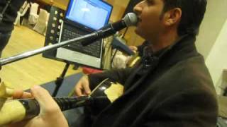 Assyrian Nuwell Benyamin at Party Playing Electro Saz 8012010 PART 1 [upl. by Nanfa]