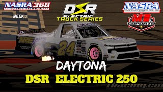 DSR Electric Truck Series  DSR Electric 250  Daytona [upl. by Dacey]