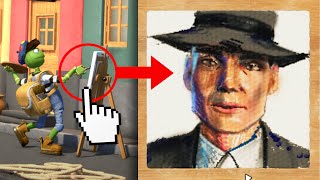 Making 6 INSANE Paintings in Starving Artist Simulator Passpartout 2 [upl. by Erasmus]