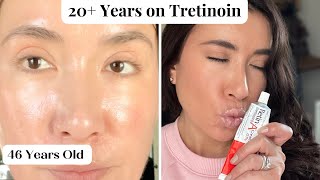 Tretinoin The Best Topical AntiAging Cream See my Skin amp What Ive learned After 20 yrs of Use [upl. by Ronica]