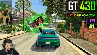 The GT 430 1GB from 2010 in GTA 5 [upl. by Neelia]