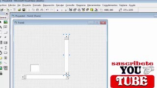 CURSO DE VISUAL BASIC 60 CAP 20 HScrollBar y VScrollBar [upl. by Gersham864]