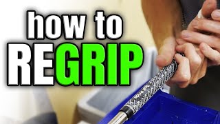 How to regrip a golf club [upl. by Ididn181]