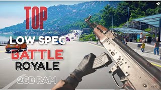 Top 10 FREE Battle Royale Low End PC Games 2024 2gb ram pc games [upl. by Massimo]