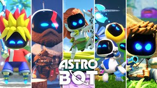 ASTRO BOT PS5  All PS Exclusive Franchise Levels 4k [upl. by Alyssa]