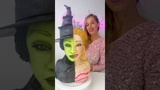 Team Elphaba or team Glinda 🍰 cake elphaba glinda wicked disney shorts trend [upl. by Adoree999]