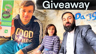 Giveaway results ralo  cha cha ta melaw sho  Naeem aw Rameez vlog [upl. by Eikram]