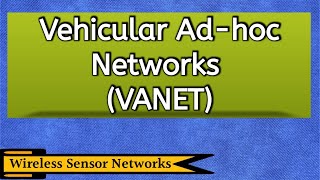 VANET Vehicular Adhoc Network  In Hindi  Characteristics  Advantages  Disadvantages [upl. by Nelehyram]